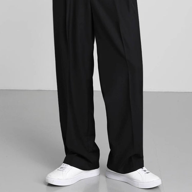 WIDE STRAIGHT PANTS - Aumori
