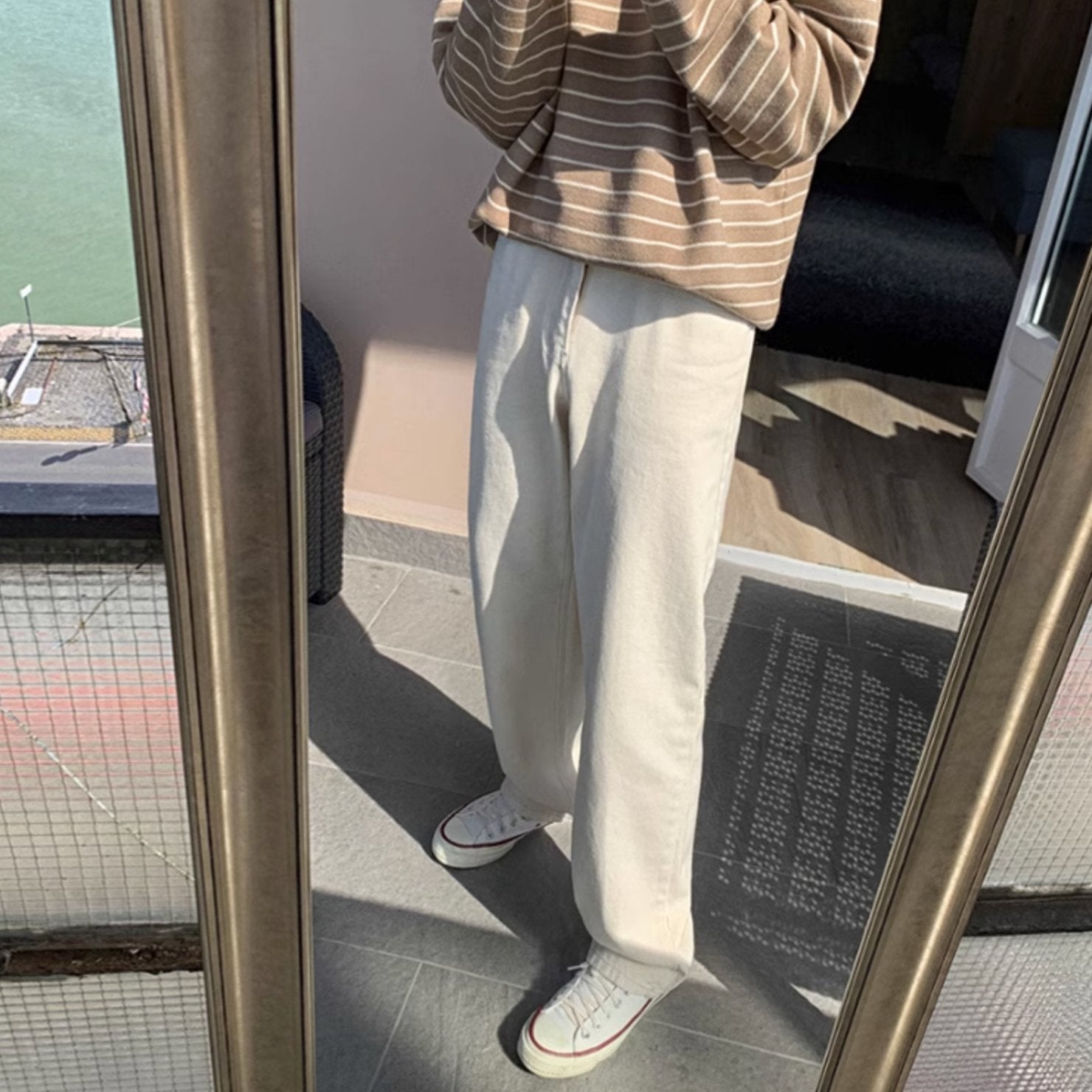 WIDE STUDIO PANTS - Aumori