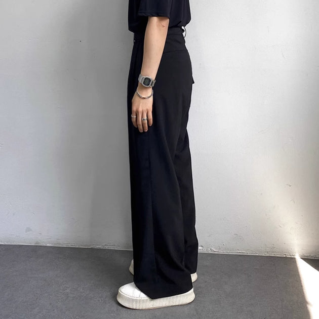 WIDE SUIT PANTS - Aumori