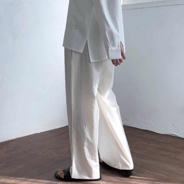 WIDE SUMMER PANTS - Aumori
