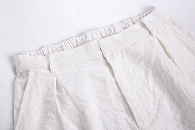 WIDE SUMMER PANTS - Aumori