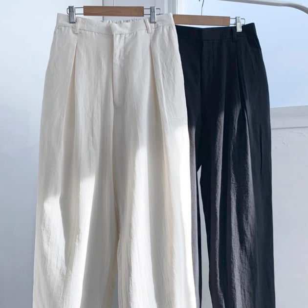 WIDE SUMMER PANTS - Aumori