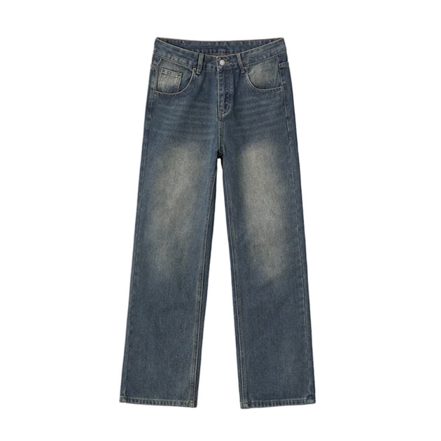 WIDE WASHED JEANS - Aumori