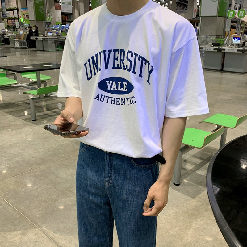 YALE UNIVERSITY T - SHIRT - Aumori