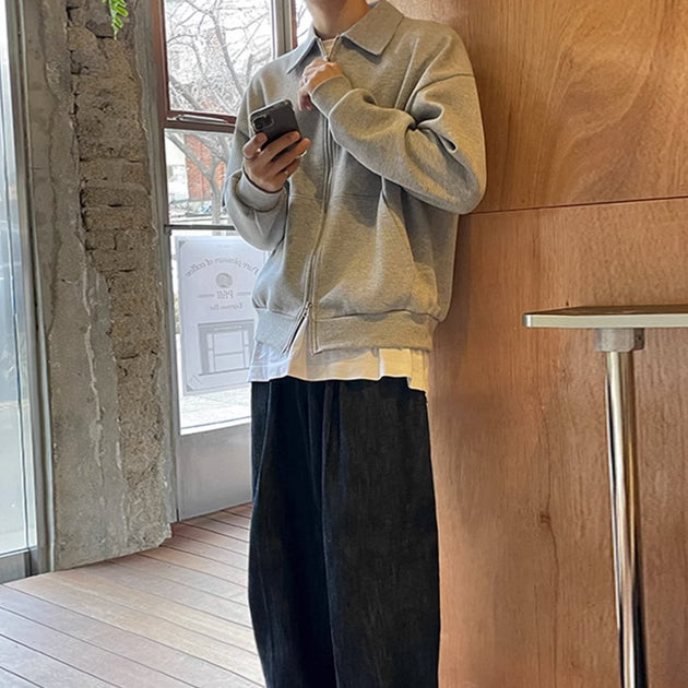 ZIP - UP SWEATER - Aumori