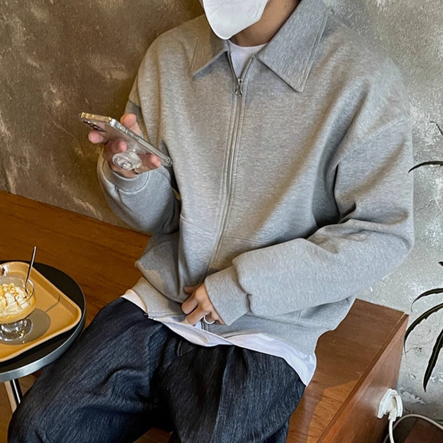 ZIP - UP SWEATER - Aumori