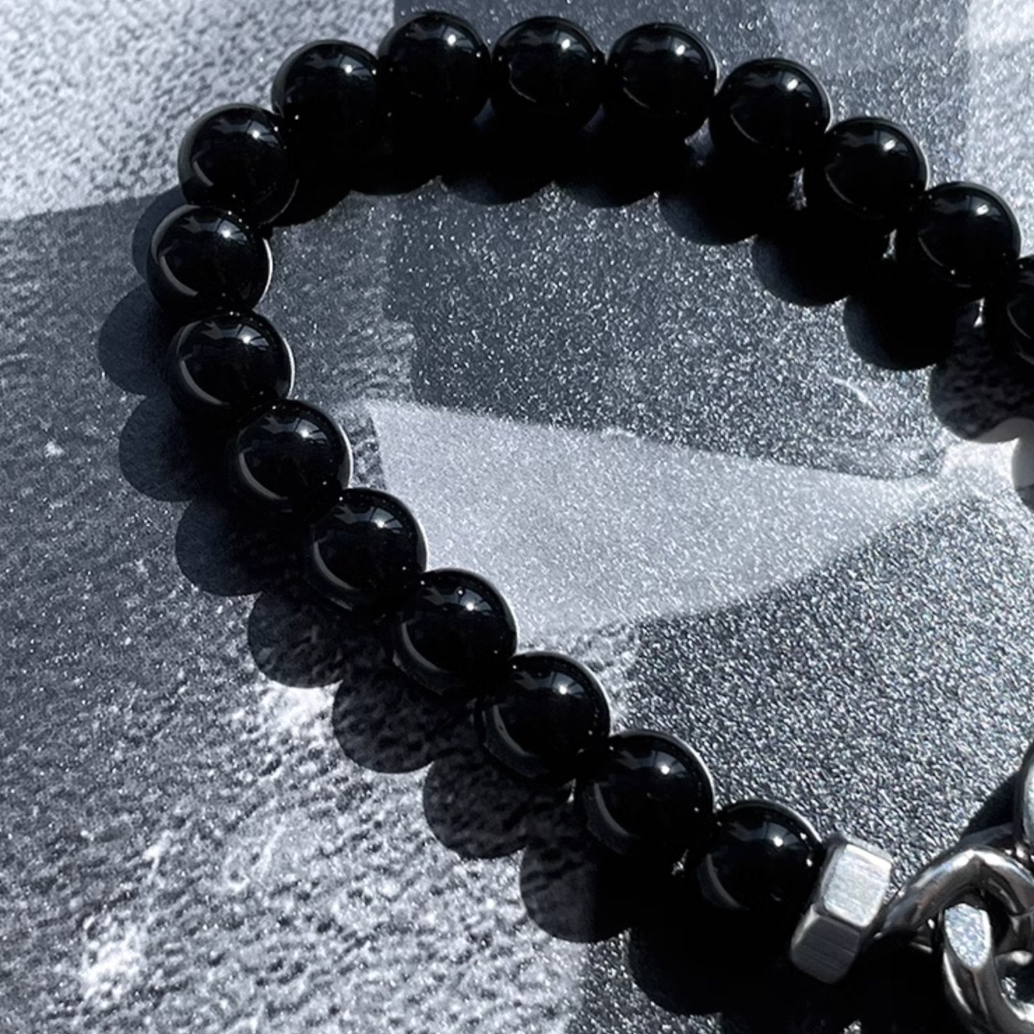 BLACK PEARL BRACELET - Aumori