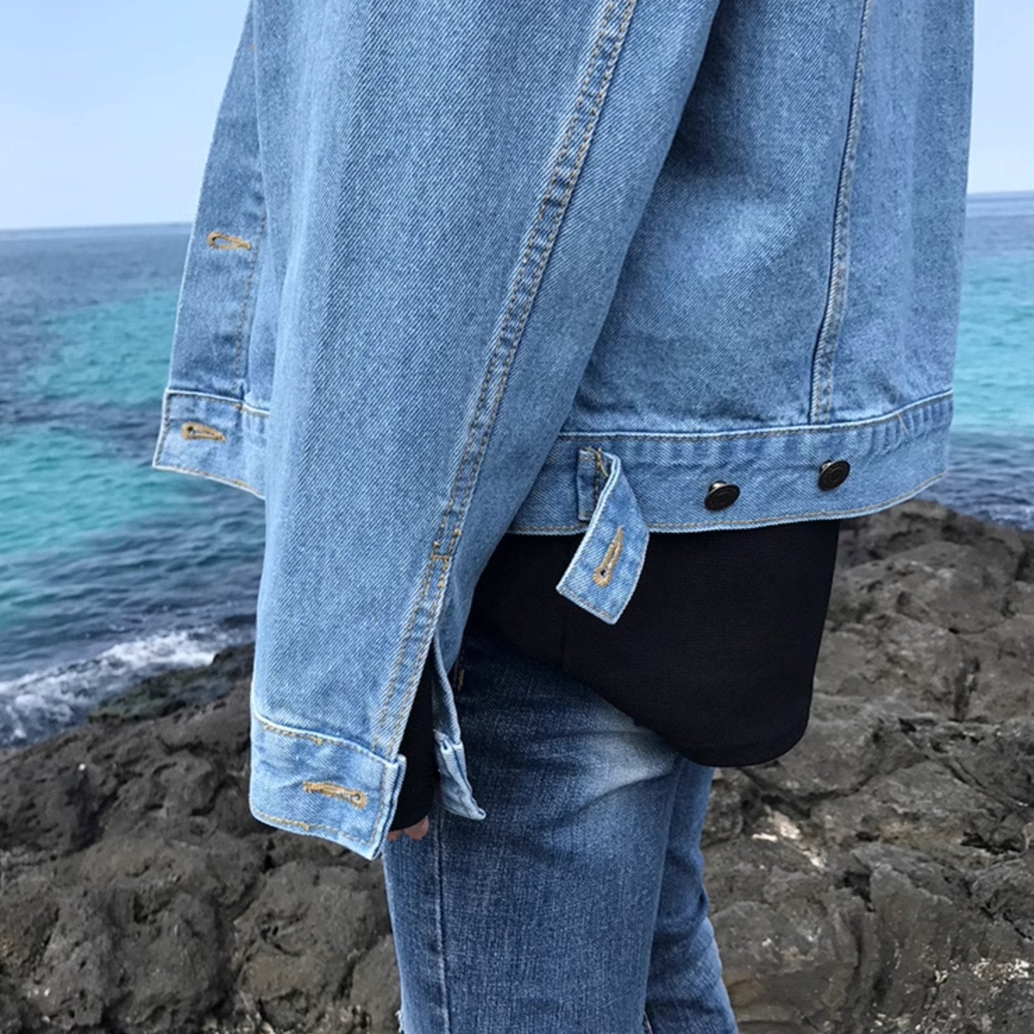 BLUE DENIM JACKET - Stockbay