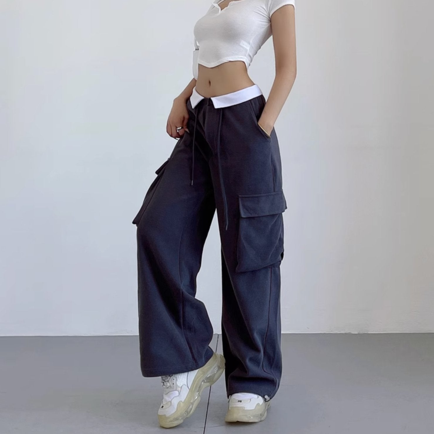 CARGO SWEATPANTS - Aumori