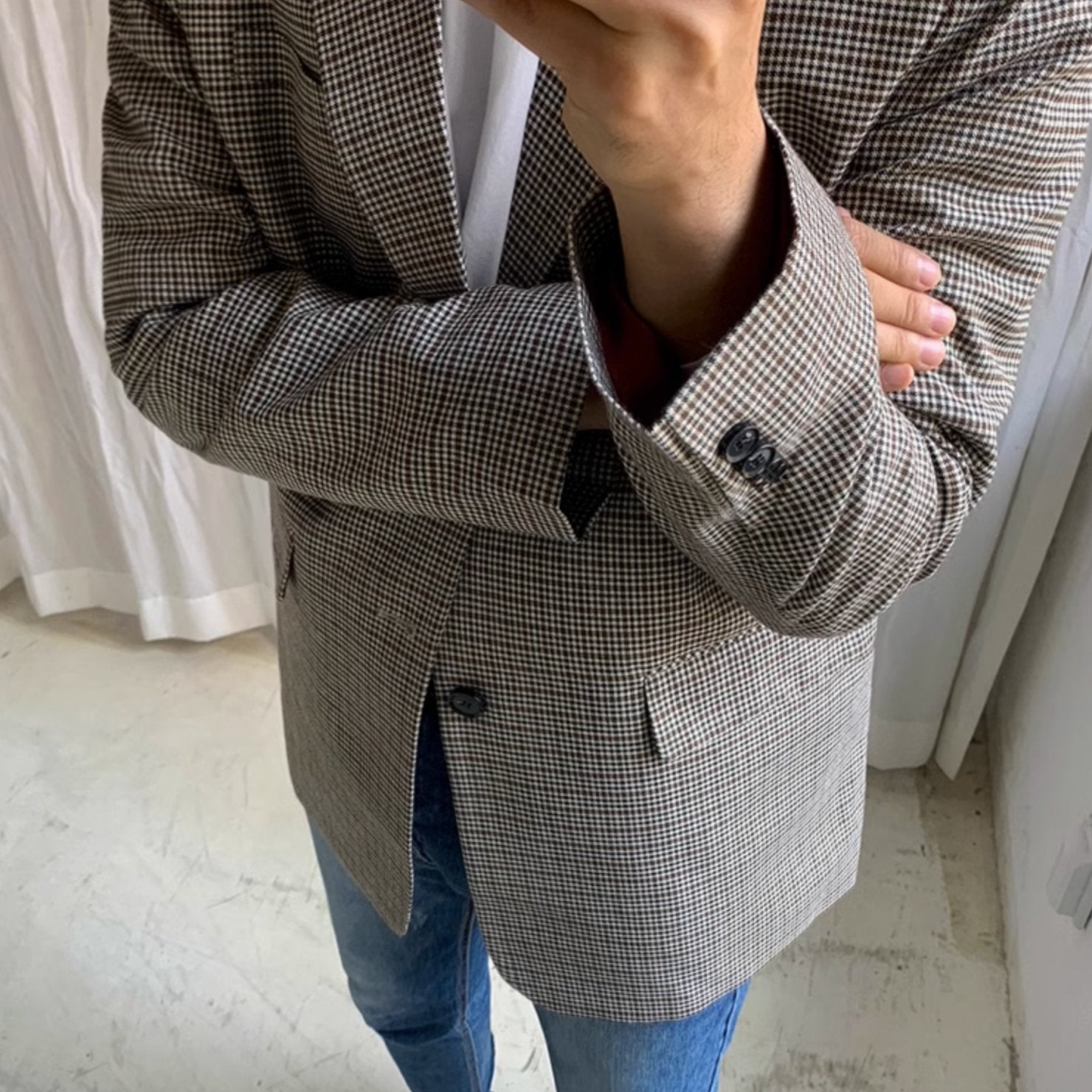 CHECKERED CASUAL BLAZER - Stockbay