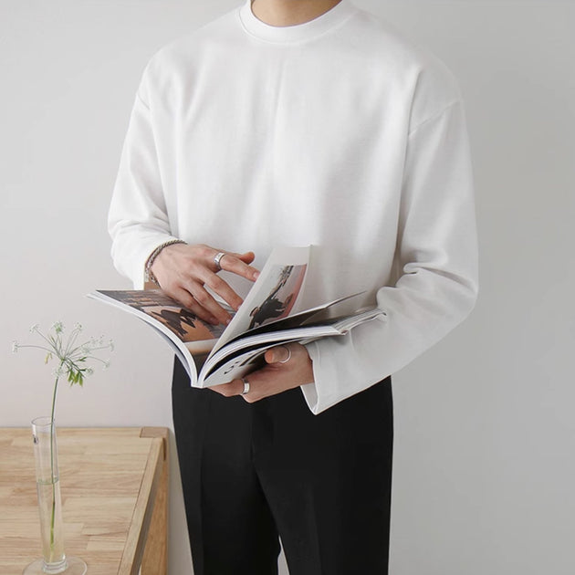 CLASSIC COTTON LONG SLEEVE - Aumori