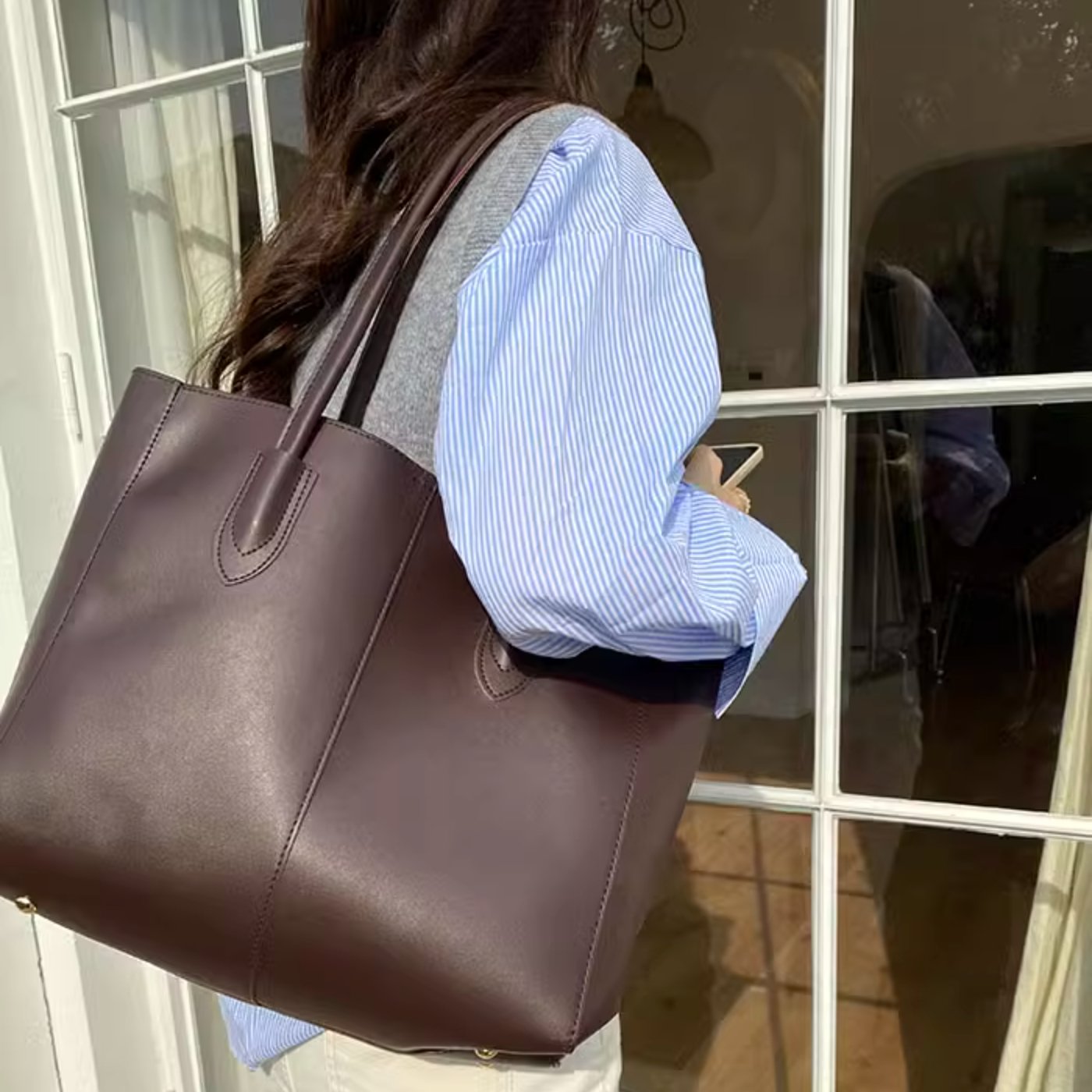 CLASSIC LEATHER BAG - Aumori