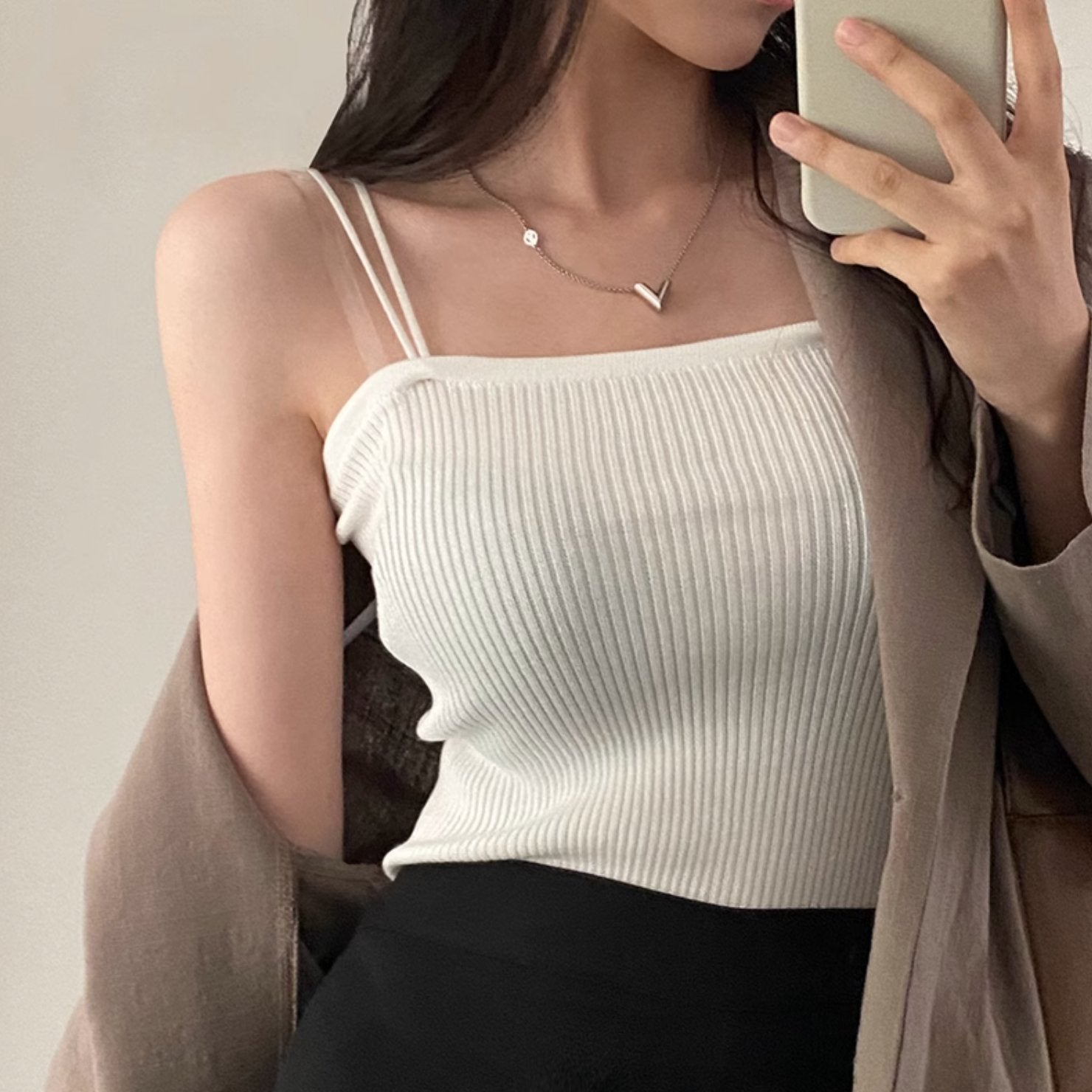 CLASSIC RIB CROP TOP - Stockbay