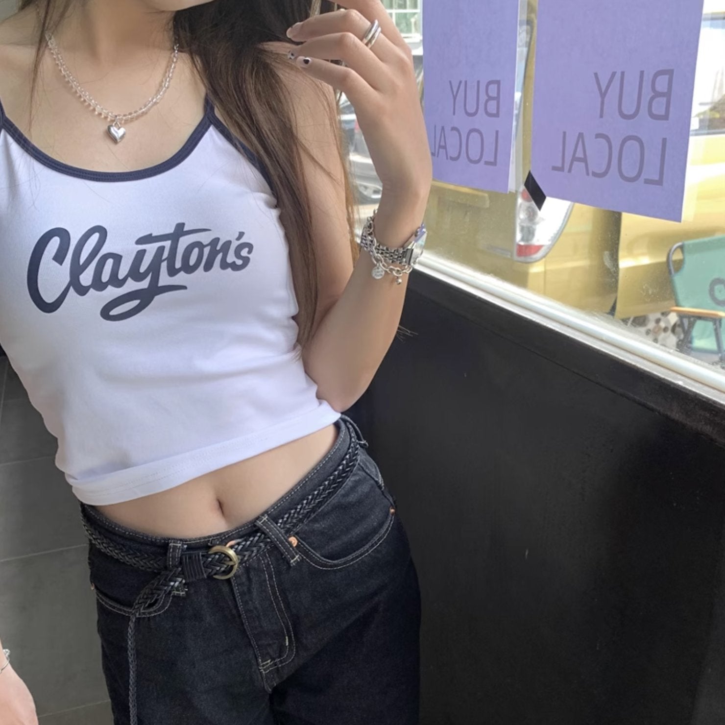 CLAYTON CROP TOP - Stockbay