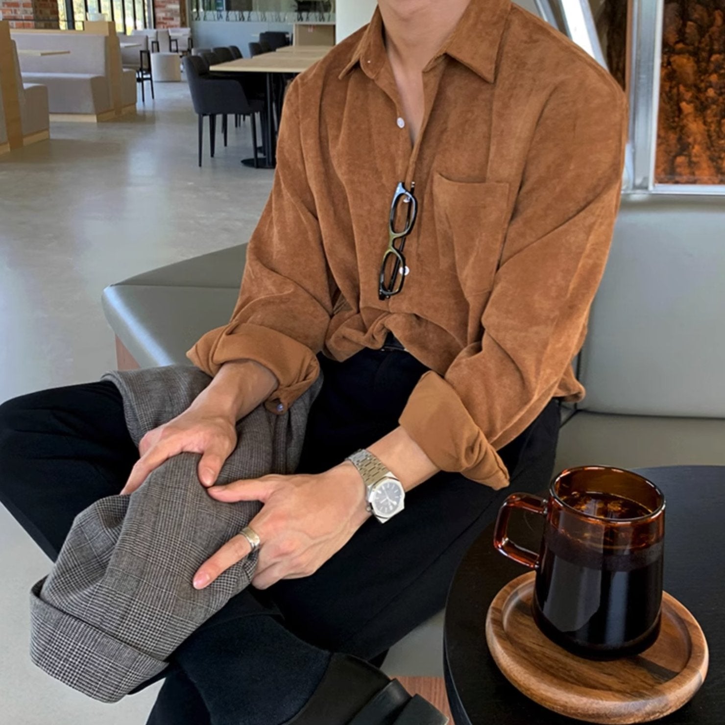 CORDUROY SHIRT - Aumori