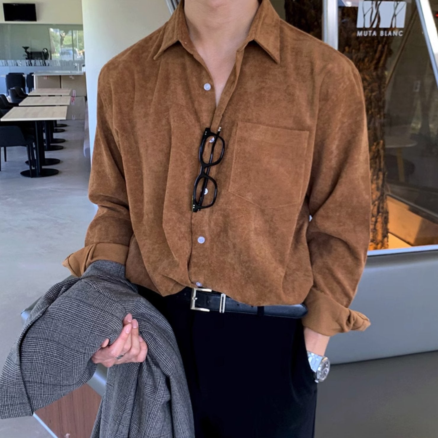 CORDUROY SHIRT - Aumori