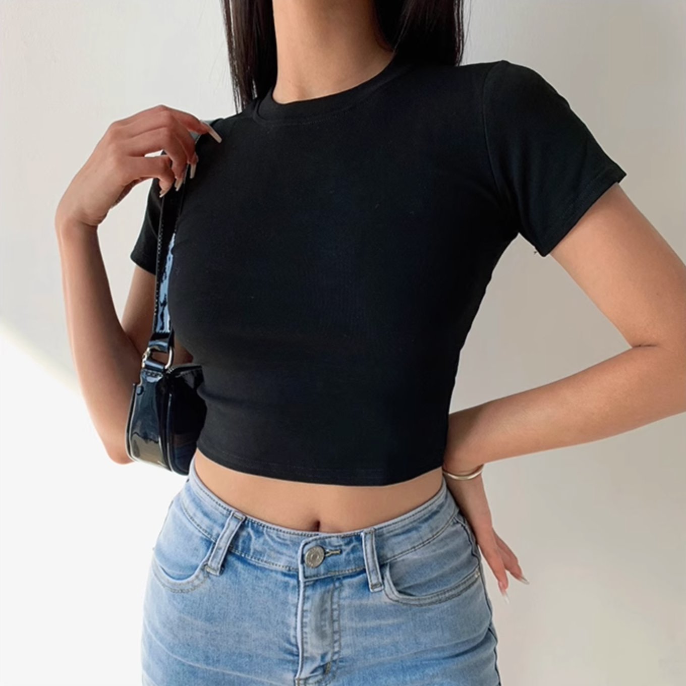 CROPPED CLASSIC T - SHIRT - Aumori