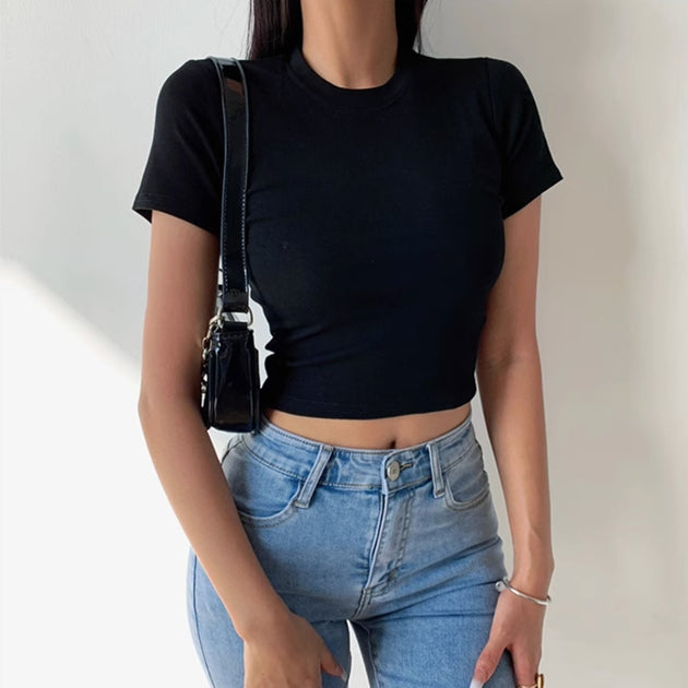 CROPPED CLASSIC T - SHIRT - Aumori