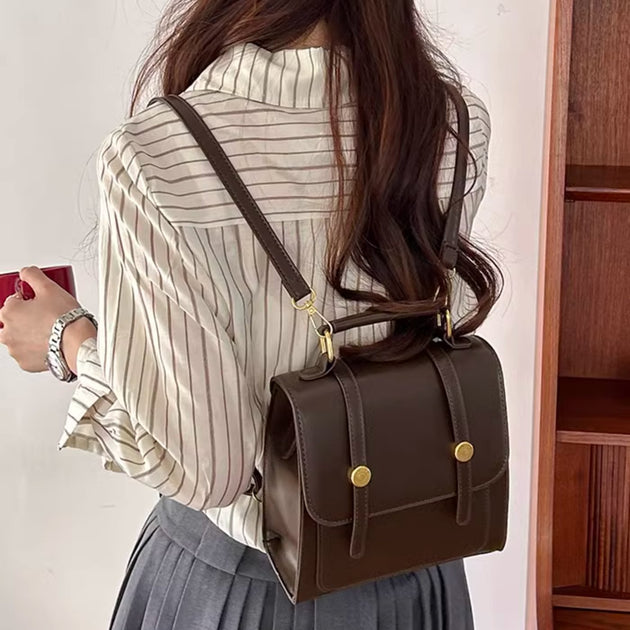 DOUBLE BUCKLE BAG - Aumori