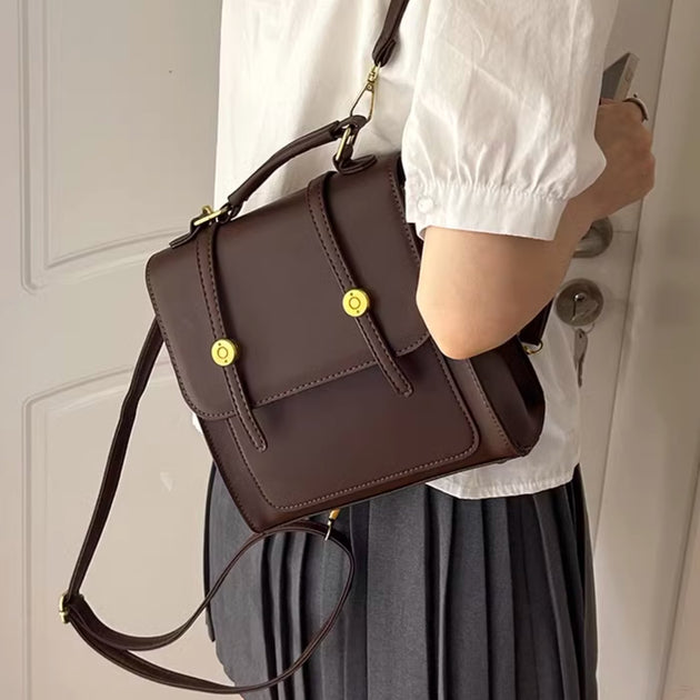 DOUBLE BUCKLE BAG - Aumori