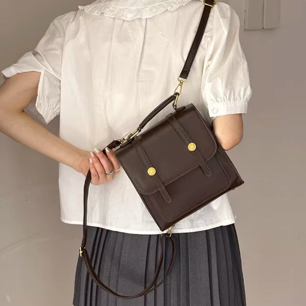 DOUBLE BUCKLE BAG - Aumori