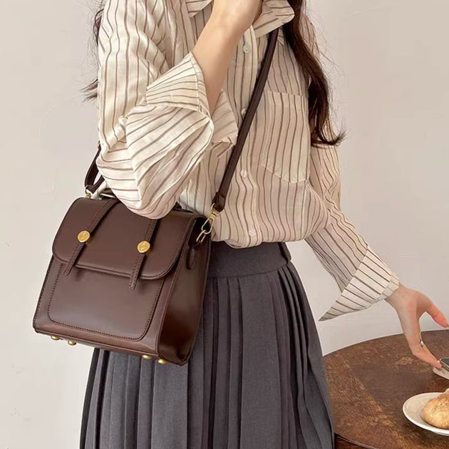 DOUBLE BUCKLE BAG - Aumori