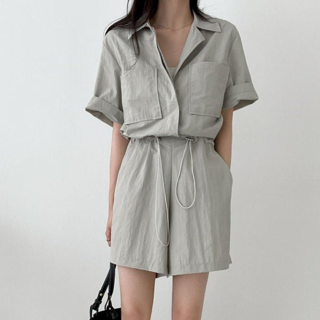 DOUBLE POCKET JUMPSUIT - Stockbay