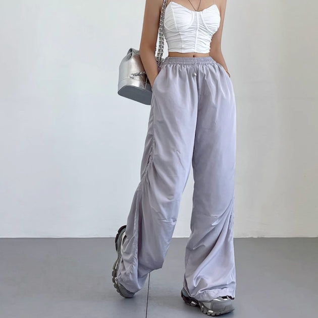 DRAWSTRING TRACKPANTS - Aumori