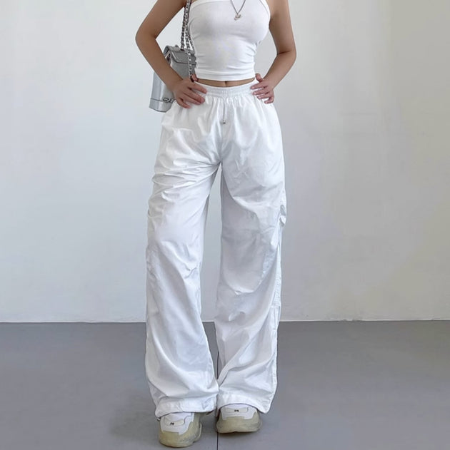 DRAWSTRING TRACKPANTS - Aumori