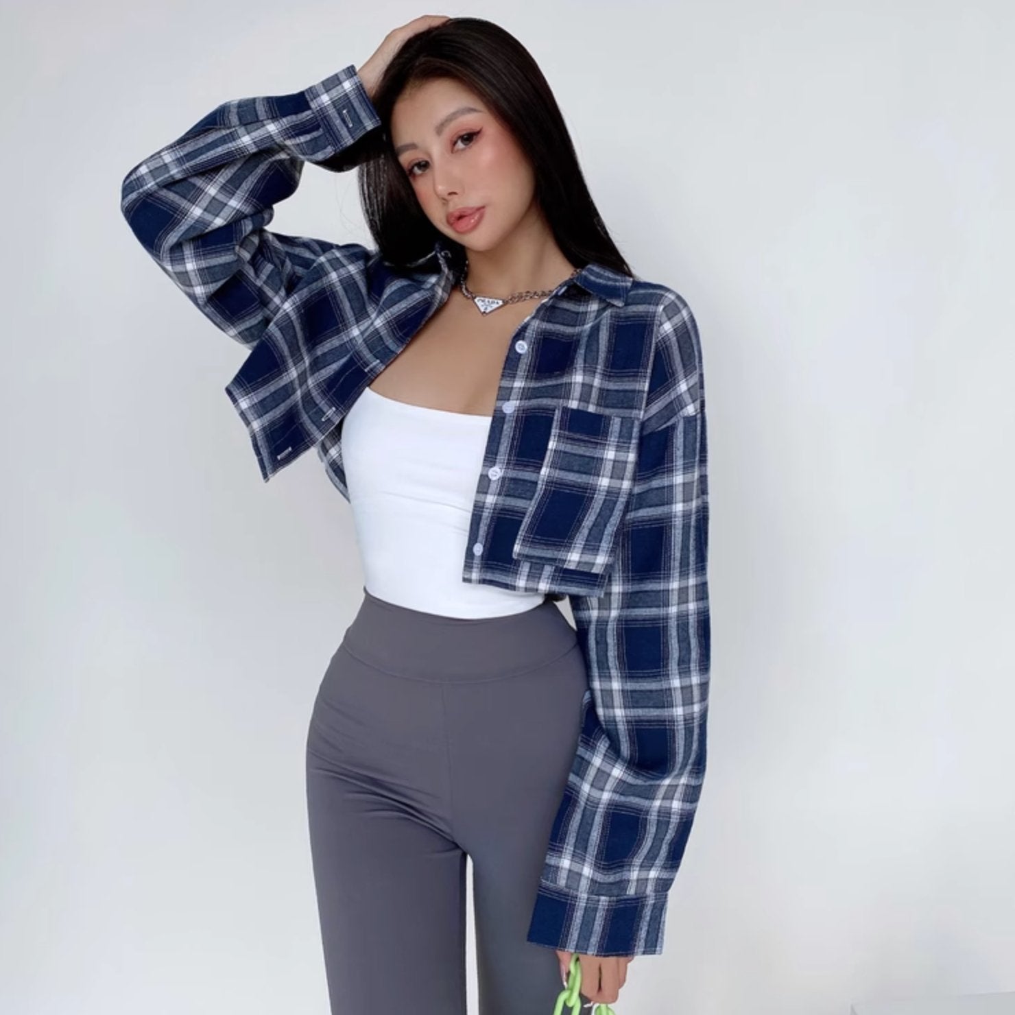 FLANNEL BUTTON UP - Aumori