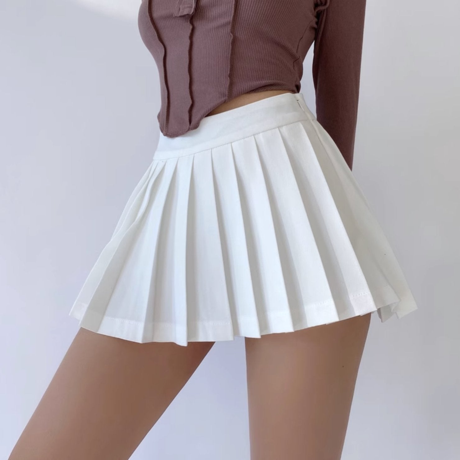 FOLDED MINI SKIRT - Aumori