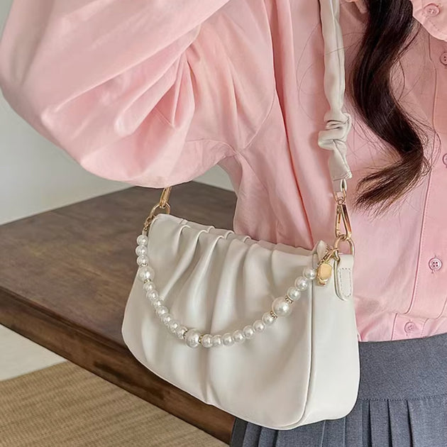 FOLDED PEARL BAG - Aumori