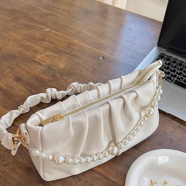 FOLDED PEARL BAG - Aumori