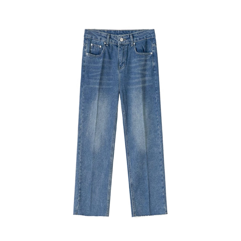 HIGH ANKLE JEANS - Stockbay