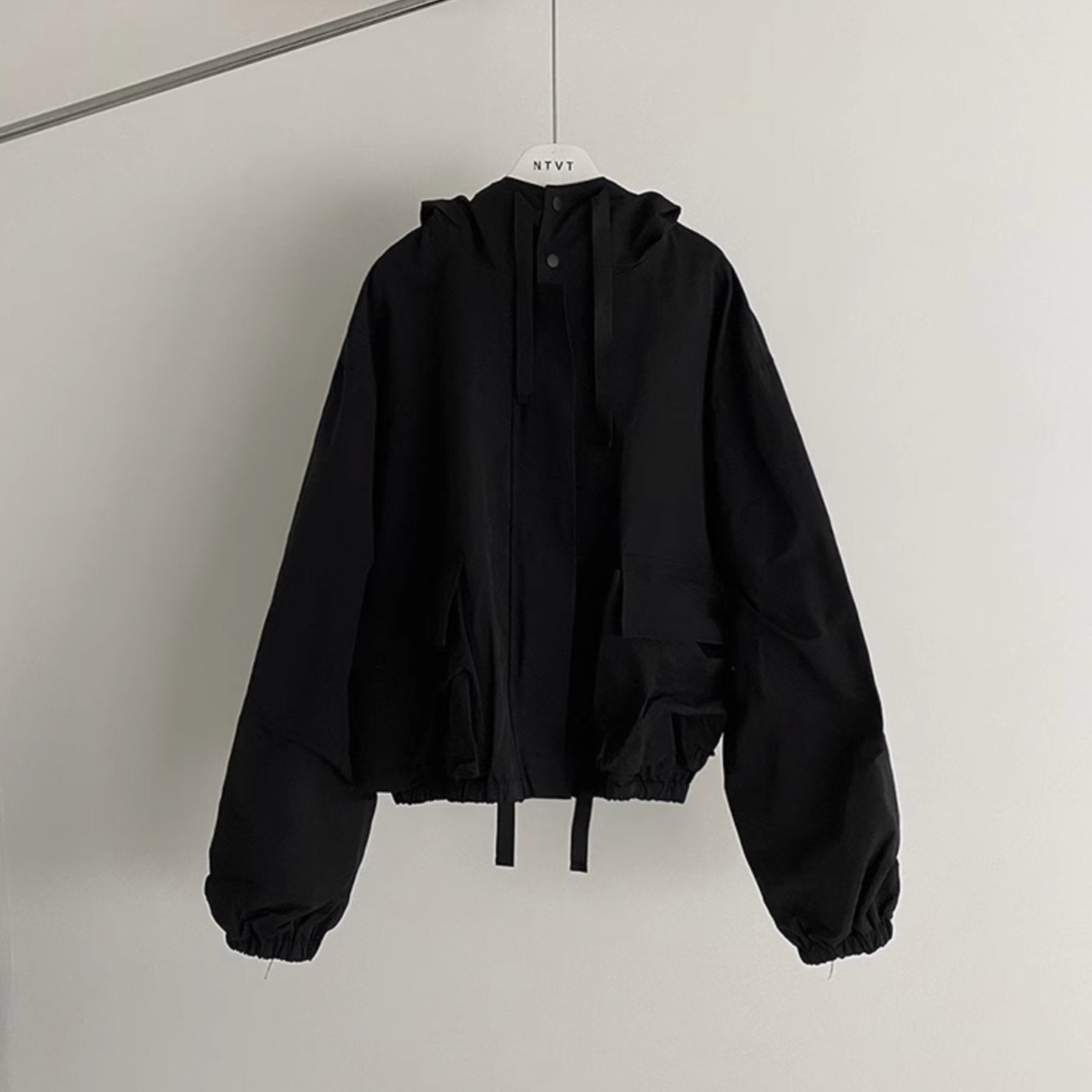 HOODED TECHNICAL JACKET - Stockbay