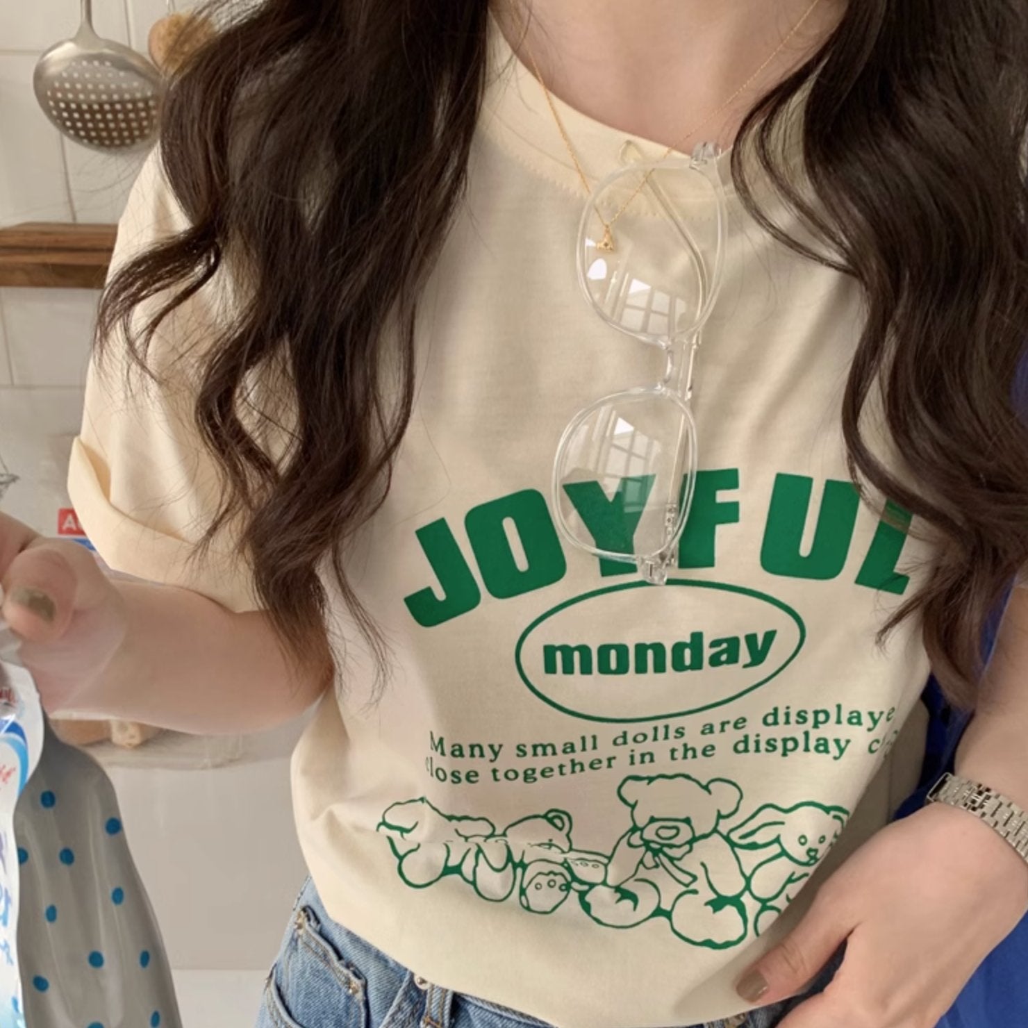 JOYFUL GRAPHIC T - SHIRT - Aumori