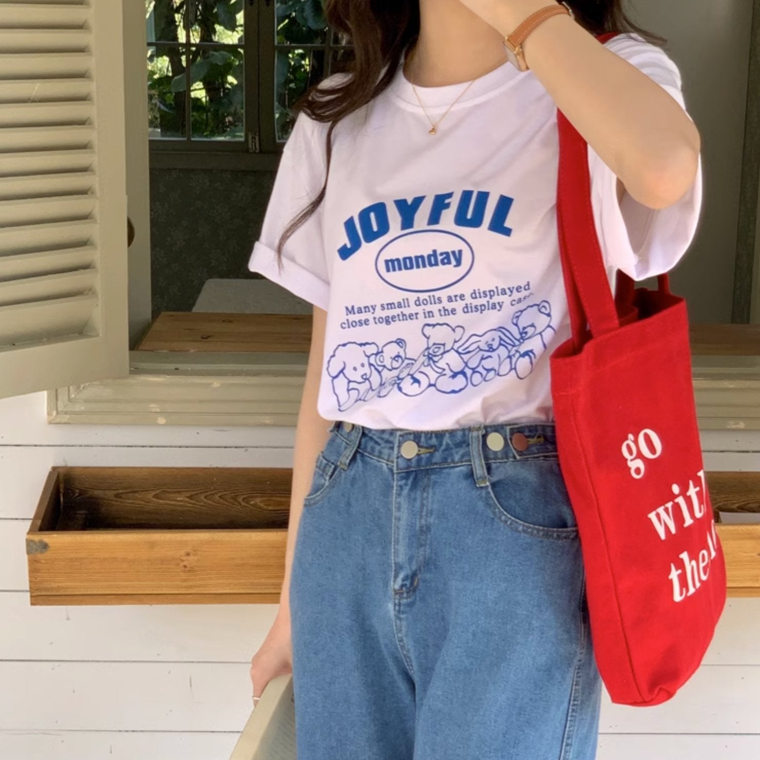 JOYFUL GRAPHIC T - SHIRT - Aumori