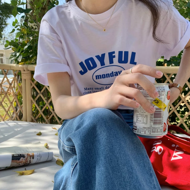 JOYFUL GRAPHIC T - SHIRT - Aumori