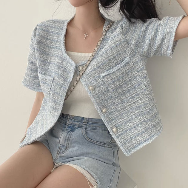 KNIT OUTER TOP - Stockbay