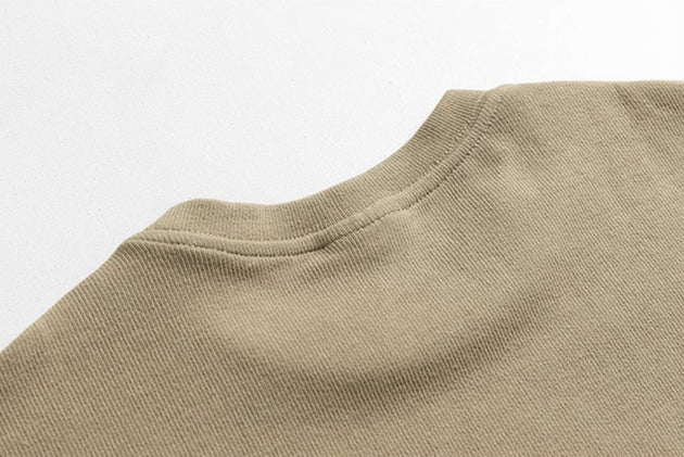 KNITTED ROUND NECK T - SHIRT - Aumori