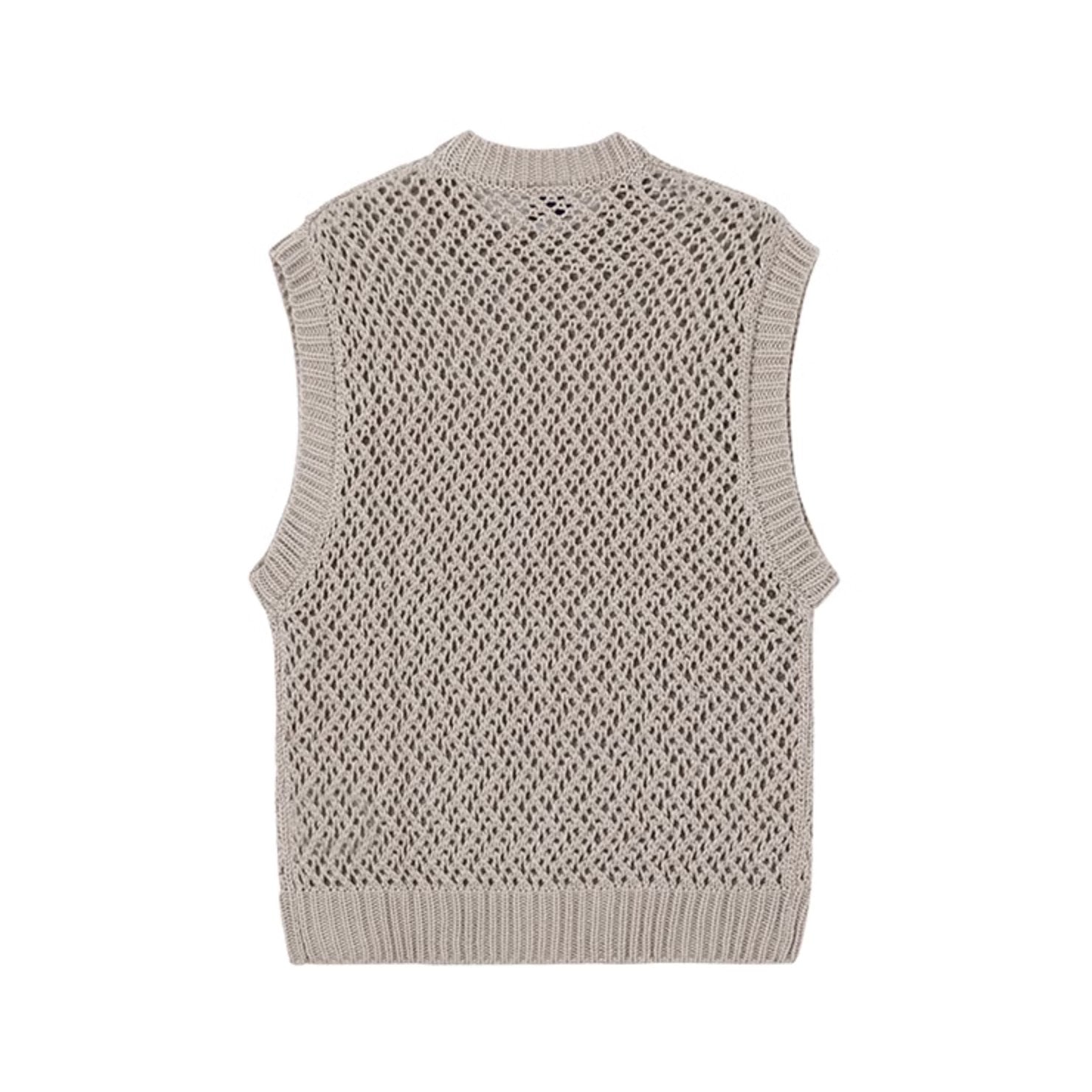 KNITTED VEST - Aumori