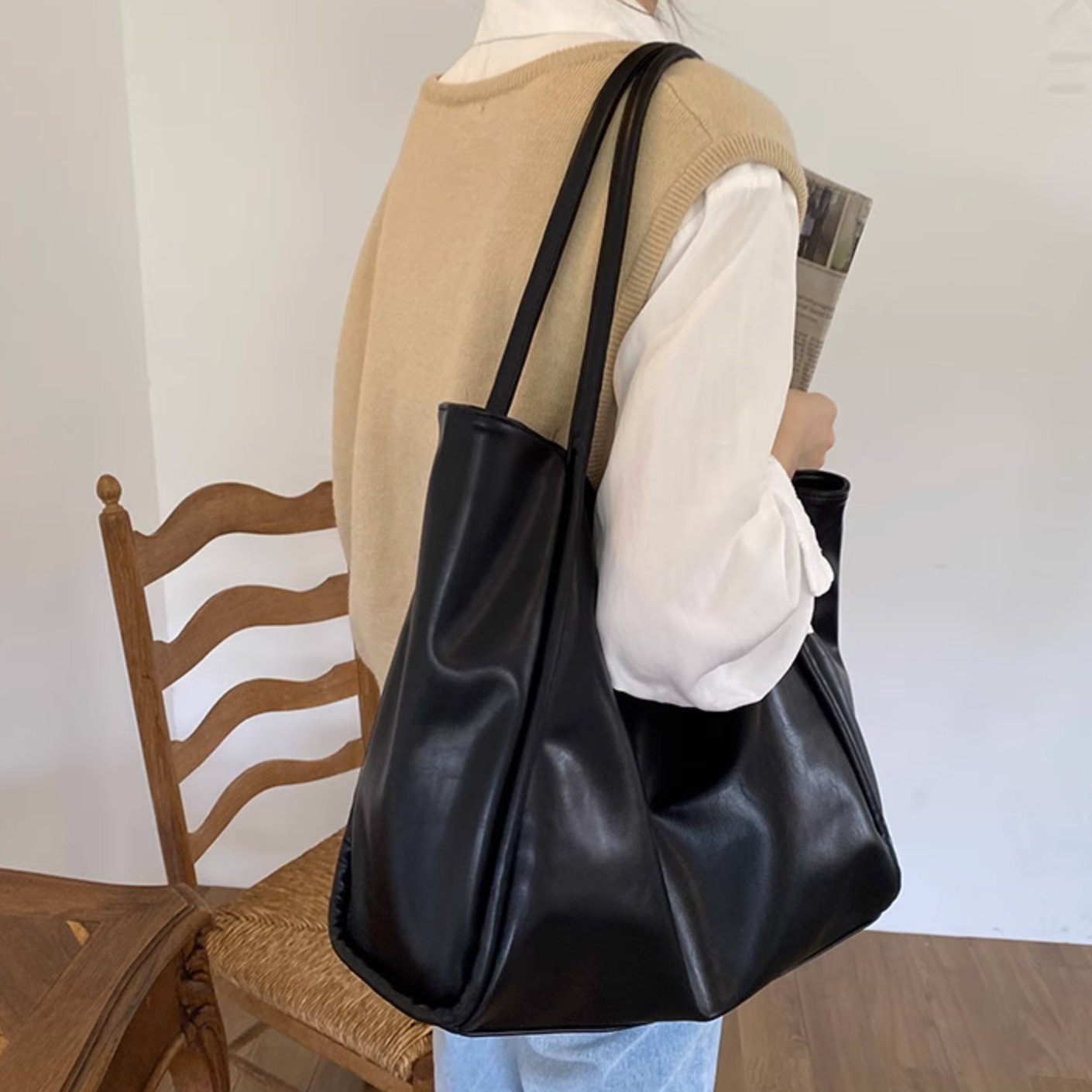 LARGE SHOULDER BAG - Stockbay