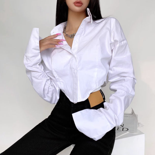 LARGE SLEEVE BUTTON UP - Stockbay