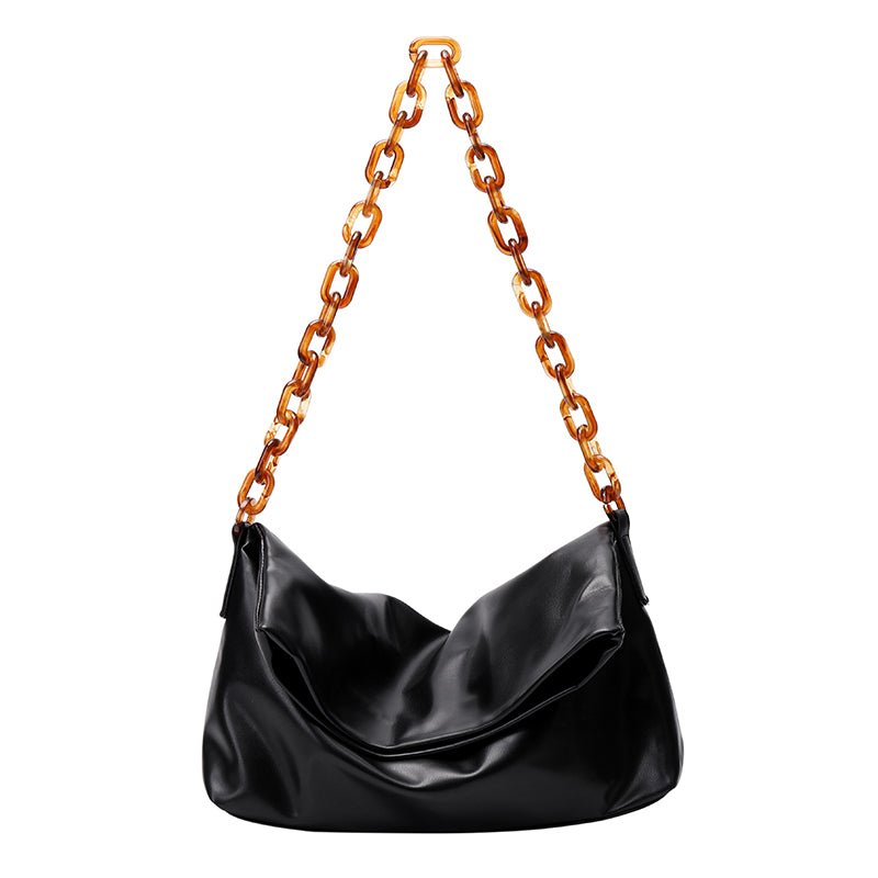 LEATHER LINK BAG - Aumori