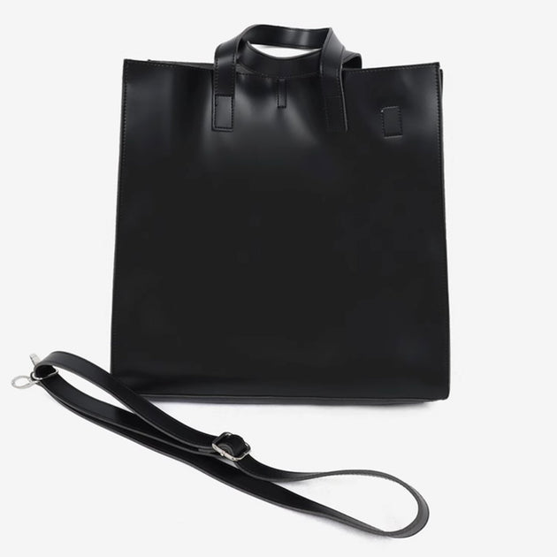 LEATHER SQUARE BAG - Aumori