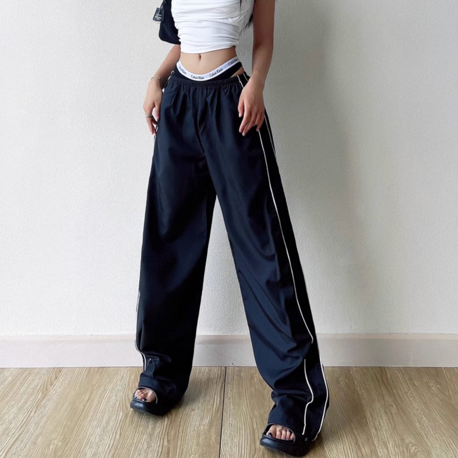 LINED TRACKPANTS - Aumori