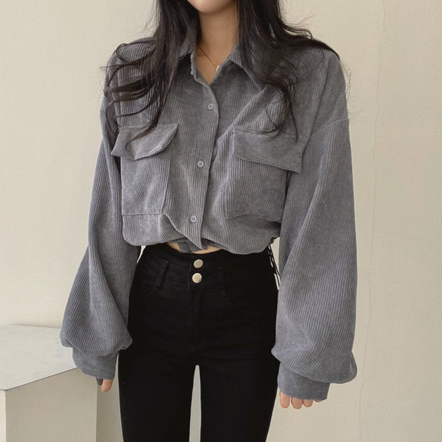 LOOSE RIB JACKET - Aumori