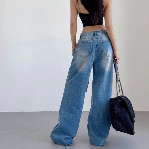 LOOSE STRING JEANS - Aumori