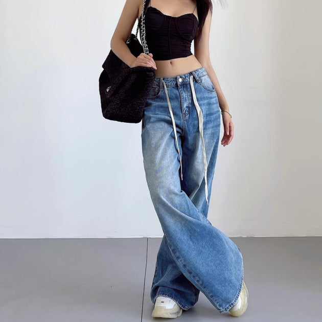 LOOSE STRING JEANS - Aumori