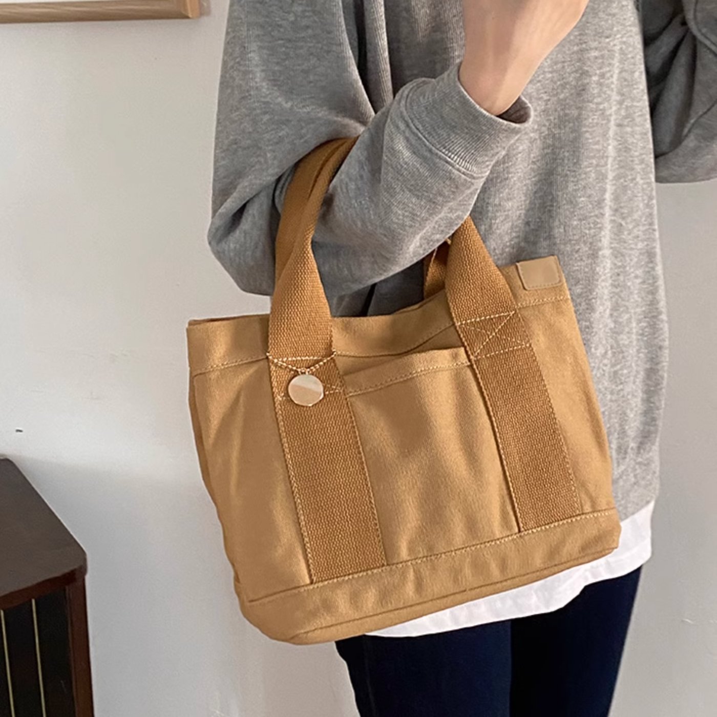 MID CANVAS BAG - Aumori